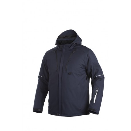 Gevoerde Softshell Jas 3407 Navy