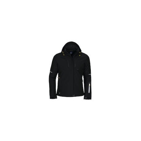 Gevoerde Softshell Jas Dames 3413 Zwart