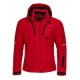 Gevoerde Softshell Jas Dames 3413 Rood
